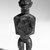Kongo. <em>Standing Male Figure</em>, late 19th or early 20th century. Wood, 5 1/2 x 1 3/4 x 1 1/2 in. (13.5 x 4.5 x 4.0 cm). Brooklyn Museum, Gift of Merton D. Simpson to the Jennie Simpson Educational Collection of African Art, 72.175.5. Creative Commons-BY (Photo: Brooklyn Museum, 72.175.5_bw.jpg)