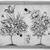 Shafi' Abbasi. <em>Rosebushes, Bees, and a Dragonfly</em>, AH 1079 /1669 C.E. Ink on paper, Page: 8 7/8 x 6 9/16 in. (22.5 x 16.6 cm). Brooklyn Museum, Gift of Mr. and Mrs. Charles K. Wilkinson, 72.26.14 (Photo: Brooklyn Museum, 72.26.14_bw.jpg)