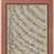  <em>Calligraphy</em>, early 19th century. Page of calligraphy with on cardboard with salmon colored border edge. Five lines written on black ink ascending to the left with red accent marks, surrounded by a dark blue 1/4" border.

Condition: good., 7 15/16 x 12 5/16 in. (20.2 x 31.3 cm). Brooklyn Museum, Gift of Mr. and Mrs. Charles K. Wilkinson, 72.26.8 (Photo: Brooklyn Museum, 72.26.8_IMLS_PS3.jpg)