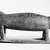 Lobi. <em>Figure of Chameleon</em>, late 19th-early 20th century. Wood, ritual patina, Length: 25 1/2 in. (64.8 cm). Brooklyn Museum, Gift of Mr. and Mrs. Richard Shields, 72.31. Creative Commons-BY (Photo: Brooklyn Museum, 72.31_bw.jpg)