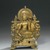  <em>Seated Bodhisattva Lokeshvara</em>, 10th century. Bronze, 5 1/2 x 4 1/4 x 3 in. (14 x 10.8 x 7.6 cm). Brooklyn Museum, Purchased with funds given by Mr. and Mrs. Richard Shields, 72.55. Creative Commons-BY (Photo: Brooklyn Museum, 72.55_SL1.jpg)