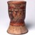 Mixteca-Puebla. <em>Goblet</em>, 1450-1500. Ceramic, pigment, 5 x 3 11/16 x 3 11/16 in. (12.7 x 9.4 x 9.4 cm). Brooklyn Museum, Gift of Mr. and Mrs. Samuel H. Lindenbaum, 73.153.29. Creative Commons-BY (Photo: Brooklyn Museum, 73.153.29_SL1.jpg)