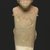Egyptian. <em>Bound Nubian Prisoner</em>, ca. 1979-1801 B.C.E. Limestone, 4 7/16 x 1 3/4 x 1 3/8 in. (11.3 x 4.5 x 3.5 cm). Brooklyn Museum, Charles Edwin Wilbour Fund, 73.23. Creative Commons-BY (Photo: Brooklyn Museum, 73.23_front_PS2.jpg)