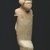 Egyptian. <em>Bound Nubian Prisoner</em>, ca. 1979-1801 B.C.E. Limestone, 4 7/16 x 1 3/4 x 1 3/8 in. (11.3 x 4.5 x 3.5 cm). Brooklyn Museum, Charles Edwin Wilbour Fund, 73.23. Creative Commons-BY (Photo: Brooklyn Museum, 73.23_threequarter_right_PS2.jpg)