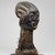Bamum. <em>Funerary Headdress (Tugunga)</em>, late 19th century. Wood, rattan, pigment, 33 x 14 3/16 x 14 3/16 in. (83.8 x 36 x 36 cm). Brooklyn Museum, Gift of Mrs. Melville W. Hall, 73.36. Creative Commons-BY (Photo: Brooklyn Museum, 73.36_threequarter_PS1.jpg)