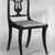 Charles-Honoré Lannuier (American, born France, 1779-1819). <em>Side Chair</em>, ca 1815. Beech, 32 3/4 x 17 3/4 in. (83.2 x 45.1 cm). Brooklyn Museum, Purchased with funds given by Eric M. Wunsch and the H. Randolph Lever Fund, 73.48.1. Creative Commons-BY (Photo: Brooklyn Museum, 73.48.1_bw_IMLS.jpg)