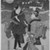 Shigeharu (1803-1853). <em>The Actors Onoe Kikugoro and Sawamura Kintaro</em>, 19th century. Color woodblock print on paper, 14 5/8 x 10 in. (37.1 x 25.4 cm). Brooklyn Museum, Gift of Dr. Israel Samuelly, 74.104.3 (Photo: Brooklyn Museum, 74.104.3_bw_IMLS.jpg)