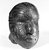 Maori. <em>Head (Parata)</em>, 18th or 19th century. Wood, 6 1/2 x 5 1/4 x 5 1/4 in. (16.5 x 13.3 x 13.3 cm). Brooklyn Museum, Gift of Mr. and Mrs. John A. Friede, 74.124. Creative Commons-BY (Photo: Brooklyn Museum, 74.124_bw_SL3.jpg)