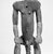 Montol. <em>Standing Male Figure</em>, early 20th century. Wood, 17 1/4 x 6 x 5 in. (43.8 x 15.3 x 12.7 cm). Brooklyn Museum, Gift of Dr. and Mrs. Ernst Anspach, 74.171.1. Creative Commons-BY (Photo: Brooklyn Museum, 74.171.1_front_bw.jpg)