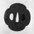  <em>Tsuba (Sword Guard)</em>, 18th century. Brown-patinated iron, 3 x 2 3/4 in. (7.6 x 7 cm). Brooklyn Museum, Gift of Leighton R. Longhi, 74.202.18. Creative Commons-BY (Photo: Brooklyn Museum, 74.202.18_front_bw.jpg)