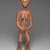 Tsogho. <em>Standing Female Figure (Gheonga)</em>, late 19th or early 20th century. Wood, paint, 20 3/4 x 6 1/2 x 5 in. (52.7 x 16.5 x 12.7 cm). Brooklyn Museum, Gift of Mr. and Mrs. Gordon Douglas, 74.211.6. Creative Commons-BY (Photo: Brooklyn Museum, 74.211.6_PS1.jpg)