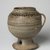  <em>Pedestal Jar</em>, 5th century. Stoneware with ash glaze, Height: 7 1/16 in. (18 cm). Brooklyn Museum, Gift of Nathan Hammer, 74.61.8. Creative Commons-BY (Photo: Brooklyn Museum, 74.61.8_PS11.jpg)