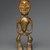 Lega. <em>Figure (Iginga)</em>, late 19th or early 20th century. Wood, plastic beads, 11 x 3 3/4 x 2 1/2 in. (27.9 x 9.5 x 6.4 cm). Brooklyn Museum, Gift of Marcia and John Friede, 74.66.1. Creative Commons-BY (Photo: Brooklyn Museum, 74.66.1_PS2.jpg)