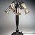 Tiffany Studios (1902-1932). <em>Lamp</em>, ca. 1910. Bronze, opalescent glass, 21 7/8 × 15 × 15 in. (55.6 × 38.1 × 38.1 cm). Brooklyn Museum, Gift of John H. Livingston, 74.96.2a-i. Creative Commons-BY (Photo: Brooklyn Museum, 74.96.2_transp2316.jpg)