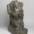  <em>Kaemwaset Kneeling with an Emblem of Hathor</em>, ca. 1400-1390 B.C.E. Granite, pigment, 26 1/8 x 10 1/4 x 17 13/16in. (66.3 x 26 x 45.3cm). Brooklyn Museum, Gift of Christos G. Bastis, 74.97. Creative Commons-BY (Photo: Brooklyn Museum, 74.97_threequarter_right_PS1.jpg)