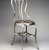 The Toledo Metal Furniture Company (1897-present). <em>"Perfection" Chair, model 151</em>, 1903. Steel (possibly nickel plated), wood, plastic, Overall Height:  34 1/2 in.  (87.6 cm); . Brooklyn Museum, Gift of Mr. and Mrs. Jonathan Holstein, 75.108. Creative Commons-BY (Photo: Brooklyn Museum, 75.108_transp3721.jpg)