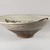  <em>Bowl</em>, 18th century. Glazed stoneware with white slip and underglaze iron decoration; Futagawa  or Takeo Karatsu ware, 6 3/8 x 19 7/8 in. (16.2 x 50.5 cm). Brooklyn Museum, Gift of the Tokio Marine and Fire Insurance Co. Ltd., 75.124. Creative Commons-BY (Photo: Brooklyn Museum, 75.124_side_PS20.jpg)