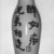 Kitaoji Rosanjin (Japanese, 1883-1959). <em>Vase</em>, ca. 1945. Porcelain, 10 5/8 x 5 3/8 in. (27 x 13.7 cm). Brooklyn Museum, 75.128.1. Creative Commons-BY (Photo: Brooklyn Museum, 75.128.1_view1_bw.jpg)