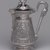 J. E. Caldwell & Co. (founded 1839). <em>Creamer with Hinged Cover</em>, ca. 1875. Silver, 8 1/4 x 5 7/8 x 3 5/8 in. (21 x 14.9 x 9.2 cm). Brooklyn Museum, H. Randolph Lever Fund, 75.164.6. Creative Commons-BY (Photo: Brooklyn Museum, 75.164.6_left.jpg)