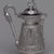 J. E. Caldwell & Co. (founded 1839). <em>Creamer with Hinged Cover</em>, ca. 1875. Silver, 8 1/4 x 5 7/8 x 3 5/8 in. (21 x 14.9 x 9.2 cm). Brooklyn Museum, H. Randolph Lever Fund, 75.164.6. Creative Commons-BY (Photo: Brooklyn Museum, 75.164.6_right.jpg)