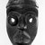 Dan. <em>Bugle Mask</em>, late 19th-early 20th century. Wood, 11 3/4 x 6 1/4 x 4 1/2 in. (29.8 x 15.9 x 11.4 cm). Brooklyn Museum, Gift of Mr. and Mrs. J. Gordon Douglas III, 75.189.3. Creative Commons-BY (Photo: Brooklyn Museum, 75.189.3_bw.jpg)