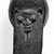 Yorùbá. <em>Helmet Mask (ère egúngún)</em>, late 19th or early 20th century. Wood, pigment, 5 1/2 x 18 in. (14 x 45.7 cm). Brooklyn Museum, Gift of Mr. and Mrs. Joseph Gerofsky, 75.191. Creative Commons-BY (Photo: Brooklyn Museum, 75.191_bw.jpg)