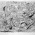 Jackson Pollock (American, 1912-1956). <em>Untitled (No. 7 Series of 7)</em>, 1944-1945. Engraving on paper, sheet: 21 1/4 x 28 5/8 in. (54 x 72.7 cm). Brooklyn Museum, Gift of Lee Krasner Pollock, 75.213.7. © artist or artist's estate (Photo: Brooklyn Museum, 75.213.7_bw.jpg)