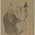 Yokoi Kinkoku (Japanese, 1761-1832). <em>Portrait of the Poet Rosen</em>, 18th century. Ink and color on paper, Image: 8 7/8 x 6 7/8 in. (22.5 x 17.5 cm). Brooklyn Museum, Designated Purchase Fund, 75.63 (Photo: Brooklyn Museum, 75.63_IMLS_PS3.jpg)