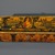  <em>Pen box</em>, 19th century. Ink, opaque watercolor, and gold with gold flecks on papier mâché under lacquered varnish; lacquered marbleized paper, 2 x 2 1/4 x 10 7/8 in. (5.1 x 5.7 x 27.6 cm). Brooklyn Museum, Gift of Mr. and Mrs. A. Hyatt Mayor in honor of Charles K. Wilkinson, 75.6. Creative Commons-BY (Photo: Brooklyn Museum, 75.6_edited_version_SL1.jpg)