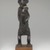 Zande. <em>Yanda Figure (Nazeze Type)</em>, 20th century. Wood, plastic beads, 11 1/2 x 3 1/2 x 2 1/2 in. (29.5 x 8.7 x 6.3 cm). Brooklyn Museum, Gift of Marcia and John Friede, 75.82.5. Creative Commons-BY (Photo: Brooklyn Museum, 75.82.5_PS1.jpg)