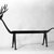  <em>Deer</em>. Wrought iron, 24 1/2 x 8 1/2 x 31 in. (62.2 x 21.6 x 78.7 cm). Brooklyn Museum, Gift of Morton D. May, 75.85. Creative Commons-BY (Photo: Brooklyn Museum, 75.85_bw.jpg)