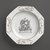  <em>Dinner Plate</em>, 1747-1755. Porcelain, 1 1/2 x 8 9/16 x 8 5/8 in. (3.8 x 21.7 x 21.9 cm). Brooklyn Museum, H. Randolph Lever Fund, 76.100. Creative Commons-BY (Photo: Brooklyn Museum, 76.100_PS6.jpg)