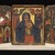 Amhara. <em>Painted Icon, Double Triptych</em>, 19th century. Gesso on linen, tempera, wood, 12 x 18 in. (35.0 x 45.7 cm). Brooklyn Museum, Gift of Mr. and Mrs. Franklin H. Williams, 76.132. Creative Commons-BY (Photo: Brooklyn Museum, 76.132_recto_SL1.jpg)