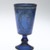  <em>Wine Goblet</em>, mid-19th century. Translucent deep blue glass; free blown and enameled; tooled on the pontil, 5 13/16 x 2 11/16 in. (14.8 x 6.9 cm). Brooklyn Museum, Gift of Mr. and Mrs. Charles K. Wilkinson in honor of Irma L. Fraad, 76.147.4. Creative Commons-BY (Photo: Brooklyn Museum, 76.147.4_side2_PS2.jpg)