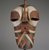 Songye. <em>Mask (Kifwebe)</em>, late 19th or early 20th century. Wood, pigment, 19 x 11 1/2 x 11 1/2 in. (48.3 x 29.2 x 29.2 cm). Brooklyn Museum, Gift of Rosemary and George Lois, 76.165. Creative Commons-BY (Photo: Brooklyn Museum, 76.165_view2_SL4.jpg)