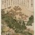 Kitao Shigemasa (Japanese, 1739-1820). <em>Cherry Blossom Season at Mt. Asuka, from an untitled series of Famous Places in Edo</em>, ca. 1770. Color woodblock print on paper, 8 1/2 x 6 1/8 in. (21.6 x 15.5 cm). Brooklyn Museum, Gift of Mr. and Mrs. Peter P. Pessutti, 76.183.16 (Photo: Brooklyn Museum, 76.183.16_print_IMLS_SL2.jpg)