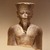  <em>Amun-Re or King Amunhotep III</em>, ca. 1403-1365 B.C.E. Quartzite, 7 11/16 x 5 5/8 x 3 15/16 in. (19.5 x 14.3 x 10 cm). Brooklyn Museum, Charles Edwin Wilbour Fund, 76.39. Creative Commons-BY (Photo: Brooklyn Museum, 76.39_SL1.jpg)