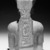  <em>Amun-Re or King Amunhotep III</em>, ca. 1403-1365 B.C.E. Quartzite, 7 11/16 x 5 5/8 x 3 15/16 in. (19.5 x 14.3 x 10 cm). Brooklyn Museum, Charles Edwin Wilbour Fund, 76.39. Creative Commons-BY (Photo: Brooklyn Museum, 76.39_back_NegL_bw_SL3.jpg)