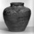 Kitaoji Rosanjin (Japanese, 1883-1959). <em>Shigaraki Ware Jar</em>, ca. 1950. Stoneware, 6 3/4 x 6 1/2 in. (17.1 x 16.5 cm). Brooklyn Museum, Gift of Sidney B. Cardozo, Jr., 76.42.2. Creative Commons-BY (Photo: Brooklyn Museum, 76.42.2_bw.jpg)