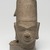  <em>Head of Vishnu</em>, 7th century. Sandstone, 5 7/8 x 2 15/16 in. (14.9 x 7.5 cm). Brooklyn Museum, Gift of Mrs. Henry L. Moses, 76.44. Creative Commons-BY (Photo: Brooklyn Museum, 76.44_overall_PS11.jpg)