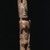 Dogon. <em>Standing Figure with Arms Raised, Djennenke Style</em>, 14th-19th century (possibly). Wood, 36 3/4 x 6 1/2 x 5 1/2 in. (93.3 x 16.5 x 14.0 cm). Brooklyn Museum, Gift of Rosemary and George Lois, 76.80. Creative Commons-BY (Photo: Brooklyn Museum, 76.80_threequarter_front_SL1.jpg)