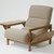 Russel Wright (American, 1904–1976). <em>Armchair "Statton,"</em> Designed 1950; Manufactured ca. 1951. Sycamore, upholstery, 32 1/2 x 29 (width with leaves closed) x 35 1/2 in. (82.6 x 73.7 x 90.2 cm). Brooklyn Museum, Gift of the artist, 76.99.2a-b. Creative Commons-BY (Photo: Brooklyn Museum, 76.99.2a-b_SL3.jpg)