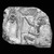 <em>Relief Representation of a Battle Scene</em>, ca. 1336-1327 B.C.E. Sandstone, pigment, 8 11/16 x 10 1/4 x 11/16 in. (22 x 26 x 1.8 cm). Brooklyn Museum, Charles Edwin Wilbour Fund, 77.130. Creative Commons-BY (Photo: Brooklyn Museum, 77.130_negB_bw_IMLS.jpg)