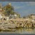Edwin Lord Weeks (American, 1849-1903). <em>Temples and Bathing Ghat at Benares</em>, ca. 1883-1885. Oil on canvas, 19 15/16 x 29 15/16 in. (50.6 x 76 cm). Brooklyn Museum, Gift of Walter Prosser, 77.150.1 (Photo: Brooklyn Museum, 77.150.1_PS1.jpg)