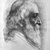 Alphonse Legros (French, 1837-1911). <em>Self-Portrait</em>, 1905. Lithograph on laid paper, 10 3/4 x 10 1/8 in. (27.3 x 25.7 cm). Brooklyn Museum, Designated Purchase Fund, 77.167.6 (Photo: Brooklyn Museum, 77.167.6_bw.jpg)