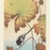 Ohara Koson (Shoson) (Japanese, 1877-1945). <em>Wagtail and Lotus</em>, 1930-1939. Color woodblock print on paper, 14 13/16 x 6 7/16 in. (37.7 x 16.4 cm). Brooklyn Museum, Gift of Mr. and Mrs. Peter P. Pessutti, 77.264.4 (Photo: Brooklyn Museum, 77.264.4_IMLS_PS3.jpg)