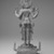  <em>Standing Kali</em>, 12th century. Bronze, 14 1/2 x 5 in. (36.8 x 12.7 cm). Brooklyn Museum, Gift of Richard A. Benedek, 78.137. Creative Commons-BY (Photo: Brooklyn Museum, 78.137_back.jpg)