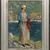 Augustus John (British, 1878-1961). <em>Woman by a Riverbank</em>, ca. 1910-1912. Oil on panel, 18 x 12 1/2 in.  (45.7 x 31.8 cm). Brooklyn Museum, Bequest of Helen Babbott Sanders, 78.151.7 (Photo: Brooklyn Museum, 78.151.7_framed_PS1.jpg)