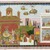Indian. <em>Unidentified Scene</em>, ca. 1825. Opaque watercolor and gold on paper, sheet: 10 5/8 x 14 in.  (27.0 x 35.6 cm). Brooklyn Museum, Gift of Amy and Robert L. Poster, 79.187.3 (Photo: Brooklyn Museum, 79.187.3_IMLS_SL2.jpg)