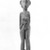 Dayak. <em>Figure (Hampatong) Representing a Male and Female</em>, early 20th century. Wood, pigment, 53 3/8 in. (135.6 cm). Brooklyn Museum, Gift of Mr. and Mrs. Gustave Schindler, 79.2.1. Creative Commons-BY (Photo: Brooklyn Museum, 79.2.1_front_bw.jpg)
